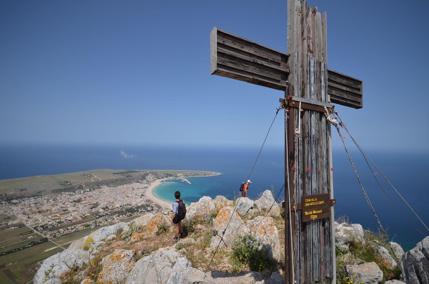 La cima di Monte Monaco